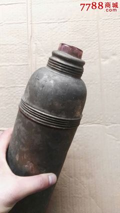 罕见民国“华商第一五金工厂”铜质保温瓶 历史与价值的完美融合